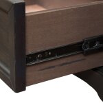 Americana Farmhouse 2 Drawer Night Stand w/ Charging Station - Black - Image 10