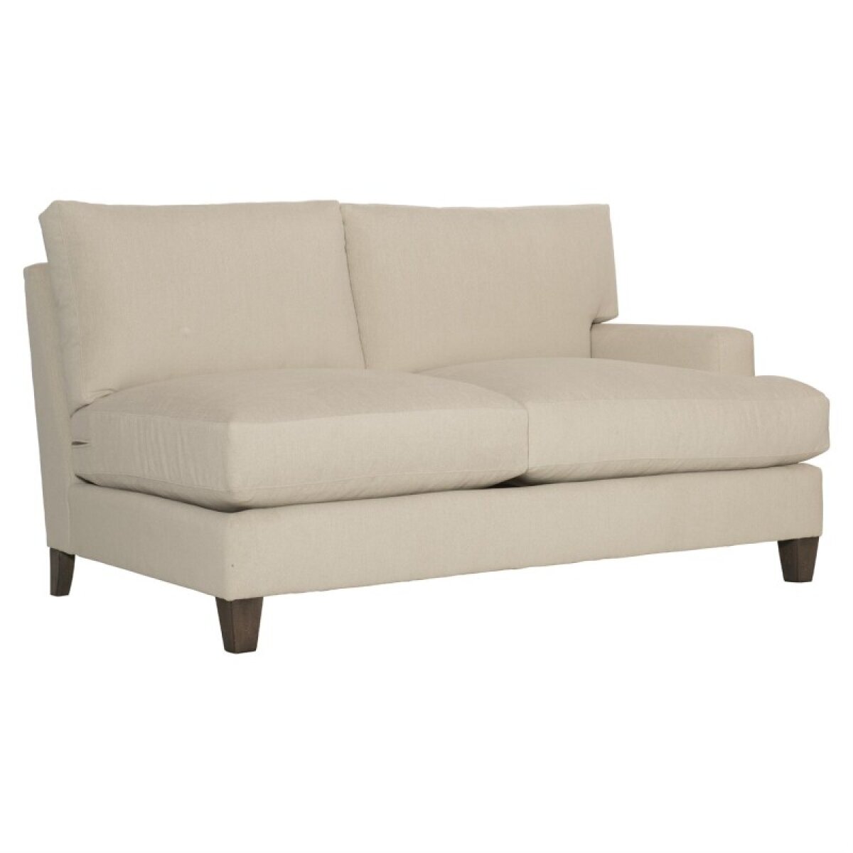 b3ac5ca6a87dbe612c8935b4a6319d61 Mila Fabric Right Arm Loveseat Without Pillows - Image 1