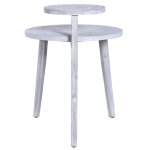 Pinnacle Gray Pinnacle Two Tier Round Table - Image 4