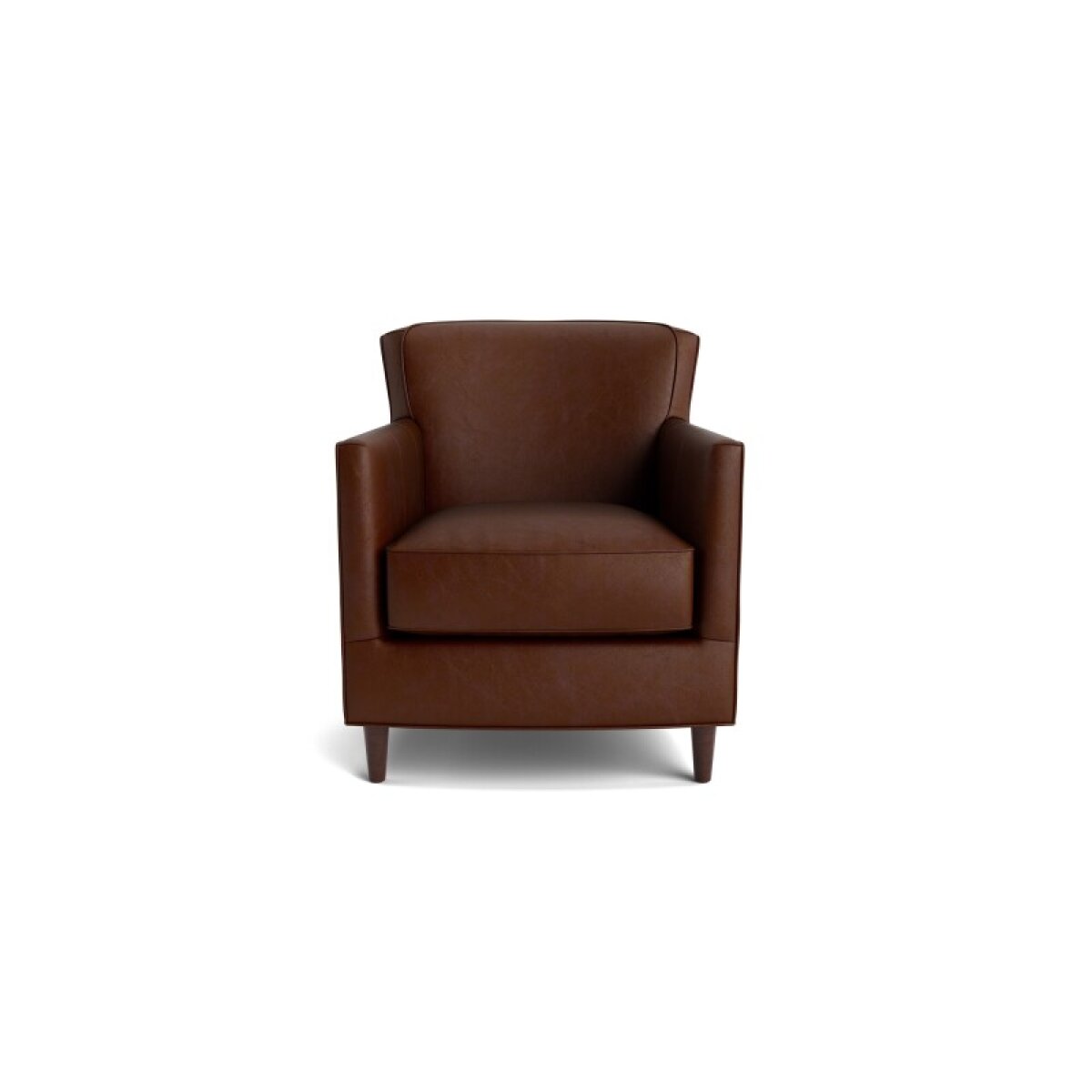 b492673486bb84cd34ec45a64a3d08d3 New American Living Leather Accent Chair - Image 1