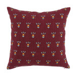 VE Monica Pillow - Rasberry Red / 18"x18"