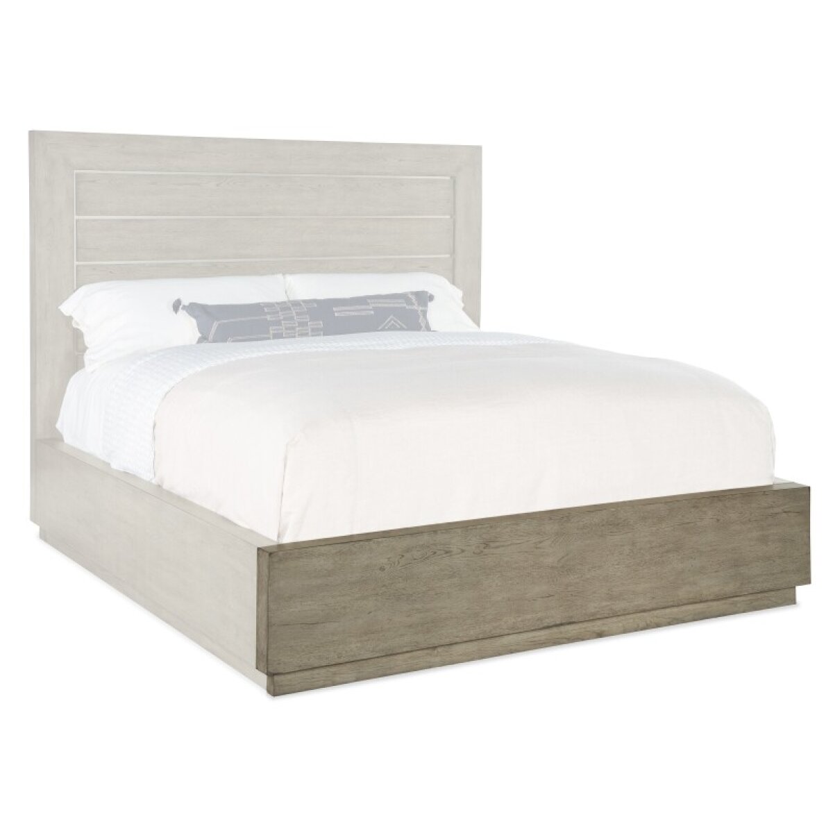 b571f6ac4892fcc003d0473c26735b6c Bedroom Linville Falls Mill Ridge 6/0-6/6 Panel Footboard - Image 1