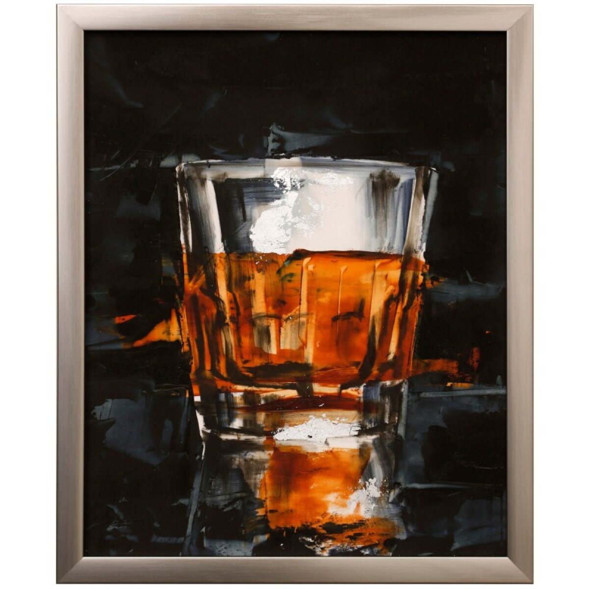 b5a44d10811e5192bdc2f2f5cefe7a34 Liquor Glasses Framed Print Under Glass - Image 1