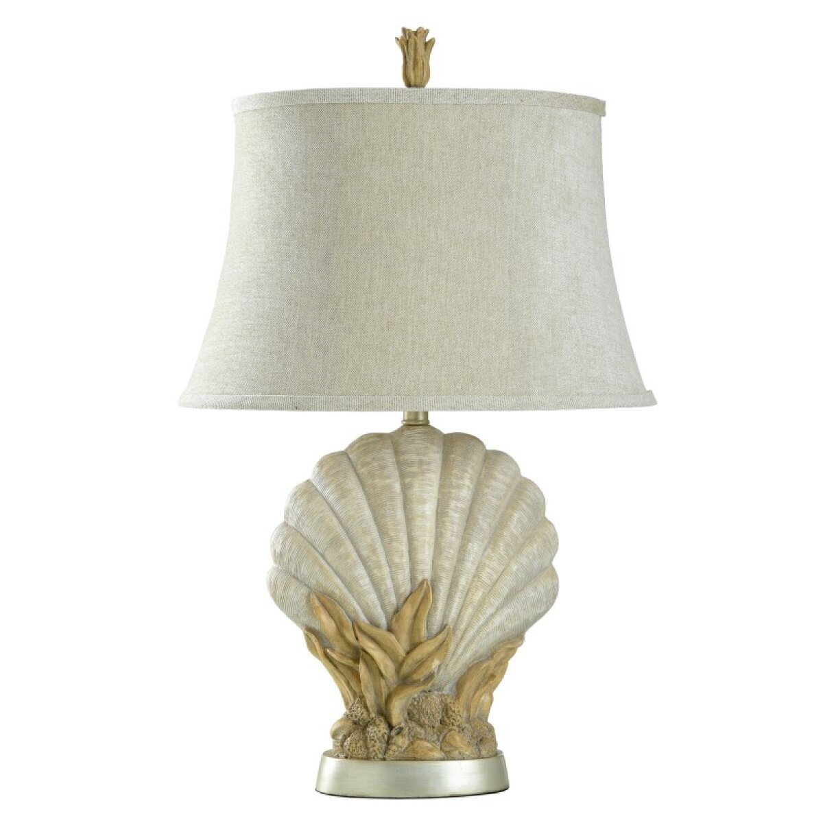 b5d142ab1259a2abe5776011bfb8a0ef Avoca Beach Coastal Sheel Table Lamp - Image 1