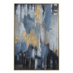 Juno Framed Canvas Art | Hand Painted Abstract | 1.5 Inch Frame