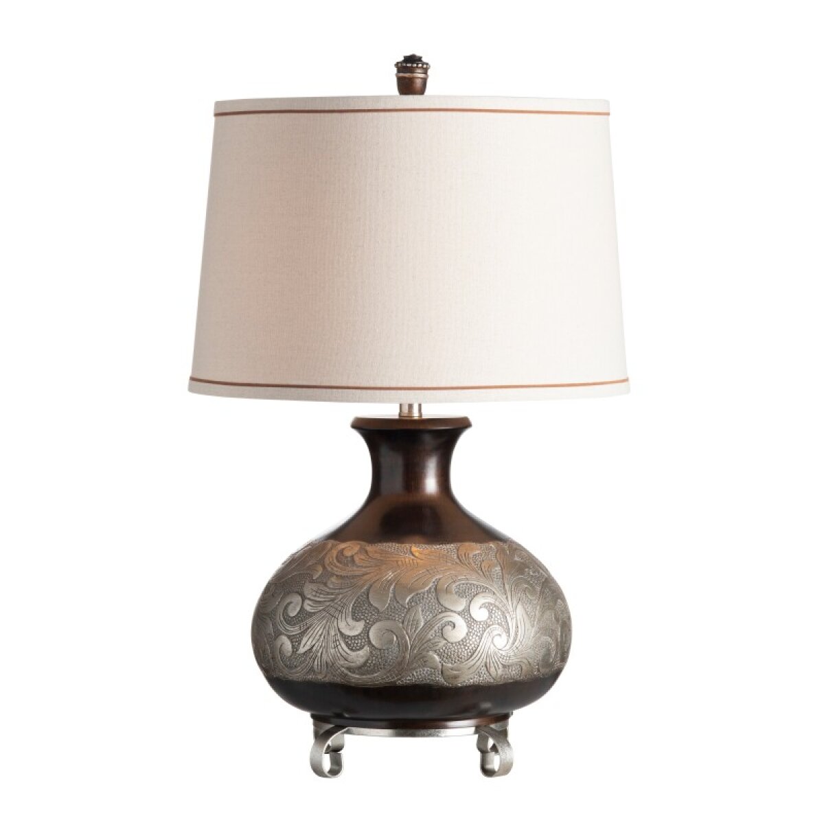 b702eaf27e159dfc06f848494f17aab2 Silver Canyon Table Lamp - Image 1