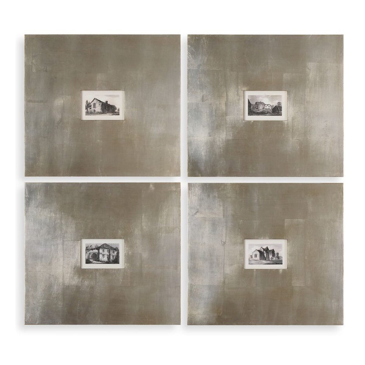 b7259992b821a0d25ceee6ca00d4a697 Historical Buildings Framed Prints, S/4 - Image 1