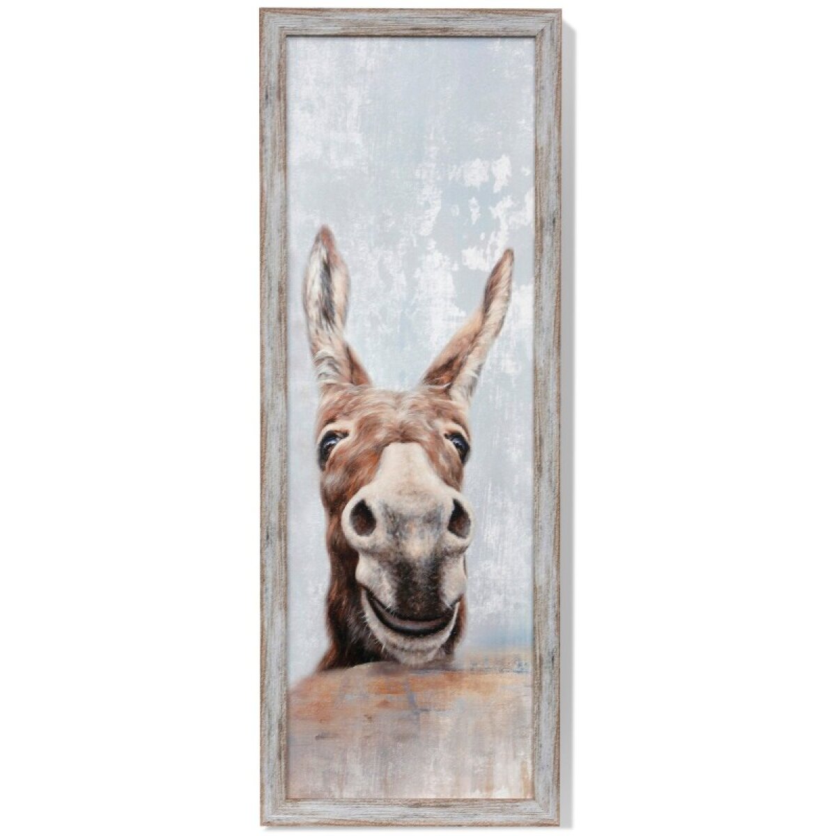b833c87fbd374ce7ece8547c45373835 The Donkey Right Textured Framed Print - Image 1