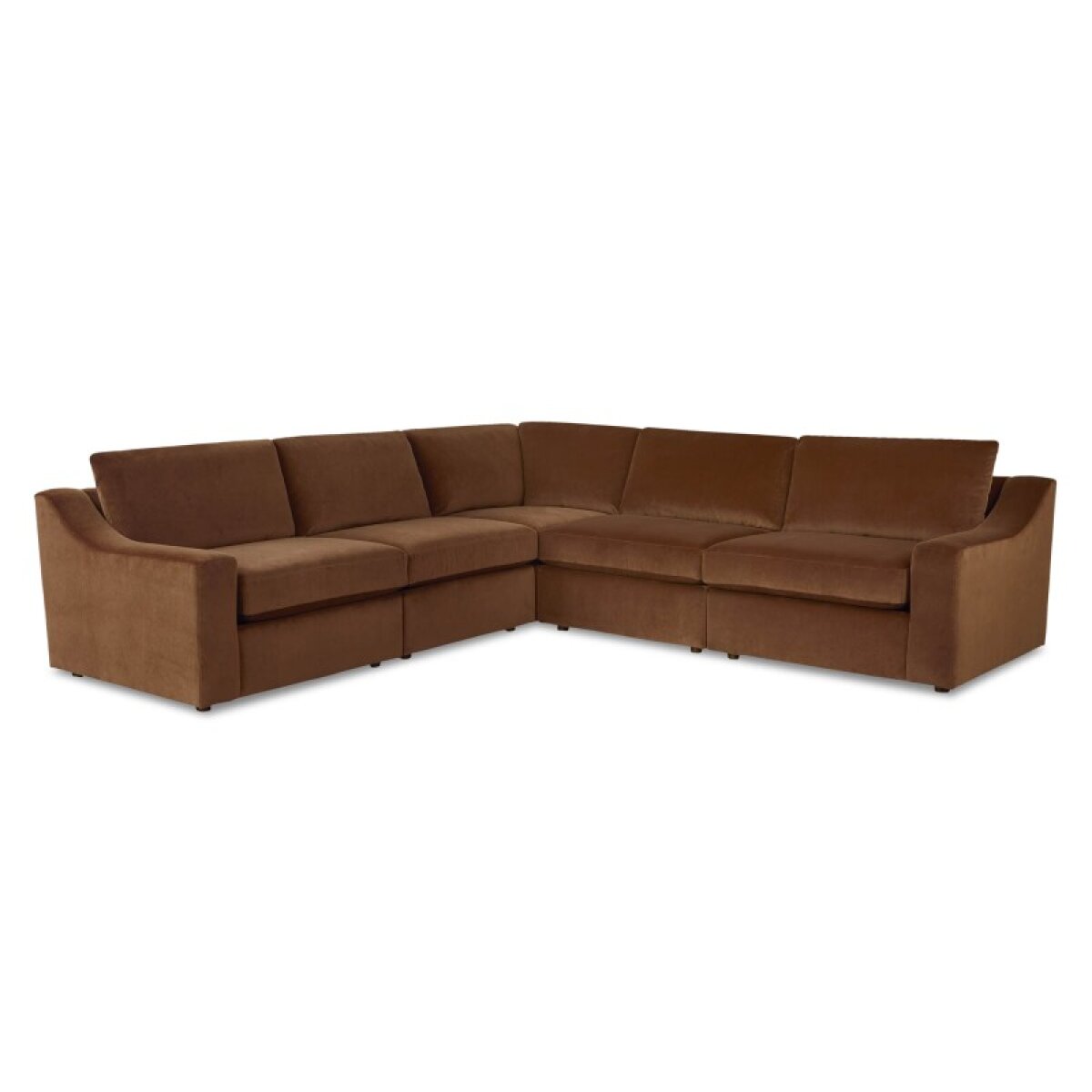 b879860cf2987bd5b5dd7330ce9713e0 Blake Slope Arm Modular L-Shaped Sectional - Image 1