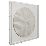 Roya Framed Art | Textured Convex Resin Art | 4 Inch Acrylic Shadowbox - Image 2