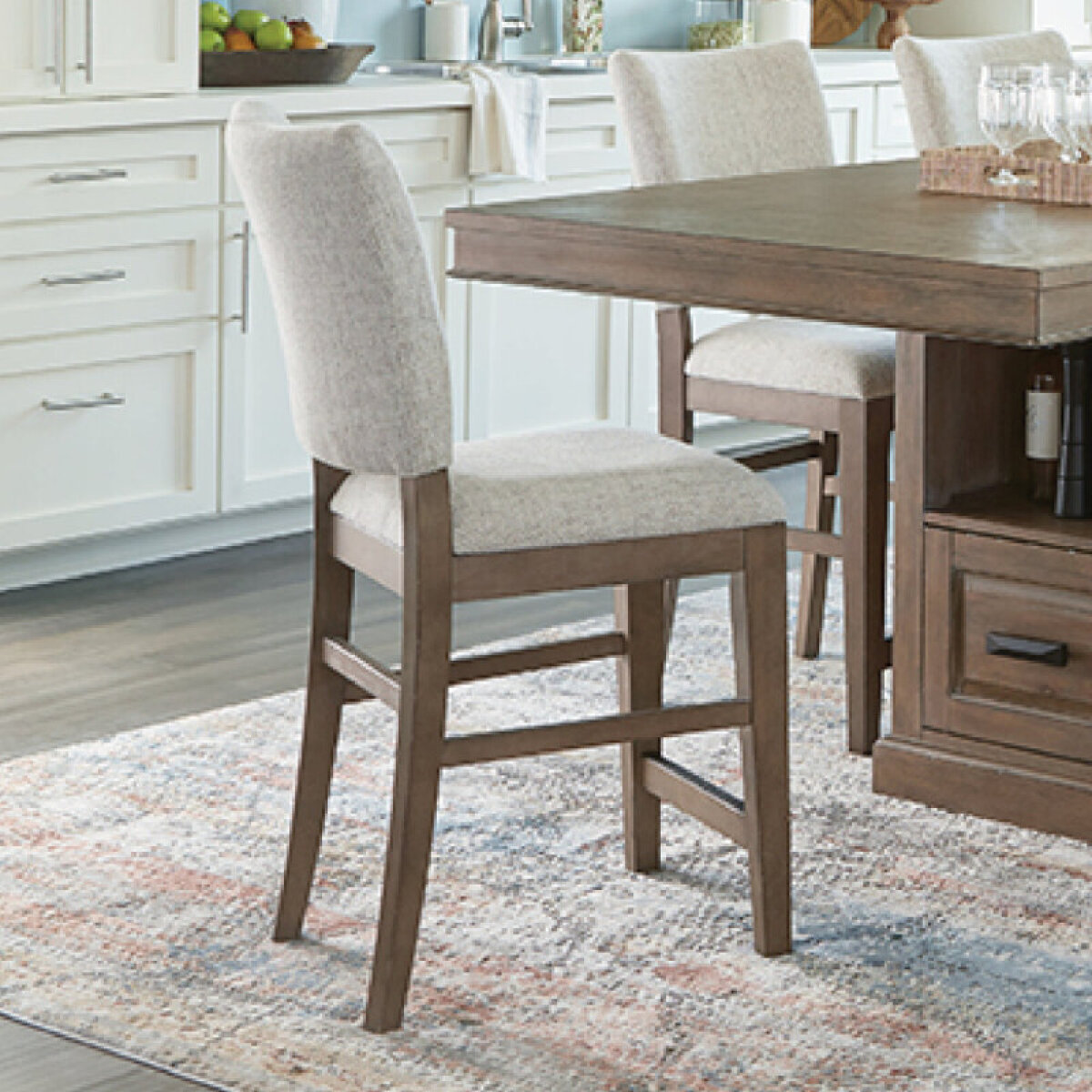 b8f87819ef155fc317898c88cadda298 Sundance Dining - Sandstone Counter Chair Upholstered (2/ctn Sold In Pairs) - Image 1