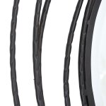 Whirlwind Round Mirror, Black - Image 6