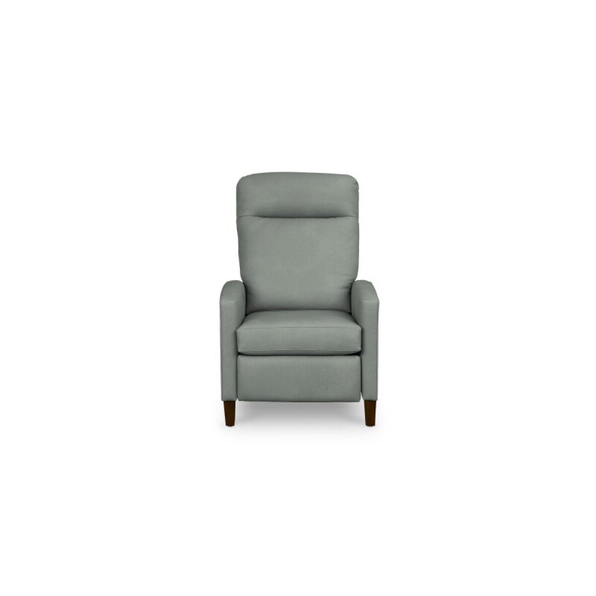 b94b1bd1bfc393484a17cff080f7c128 Emmett Leather Track Arm Lay Flat Power Recliner - Image 1