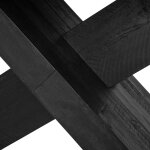 Durant Solid Wood Rectangle Dining Table - Carbon Black-weathered Cement - Image 6