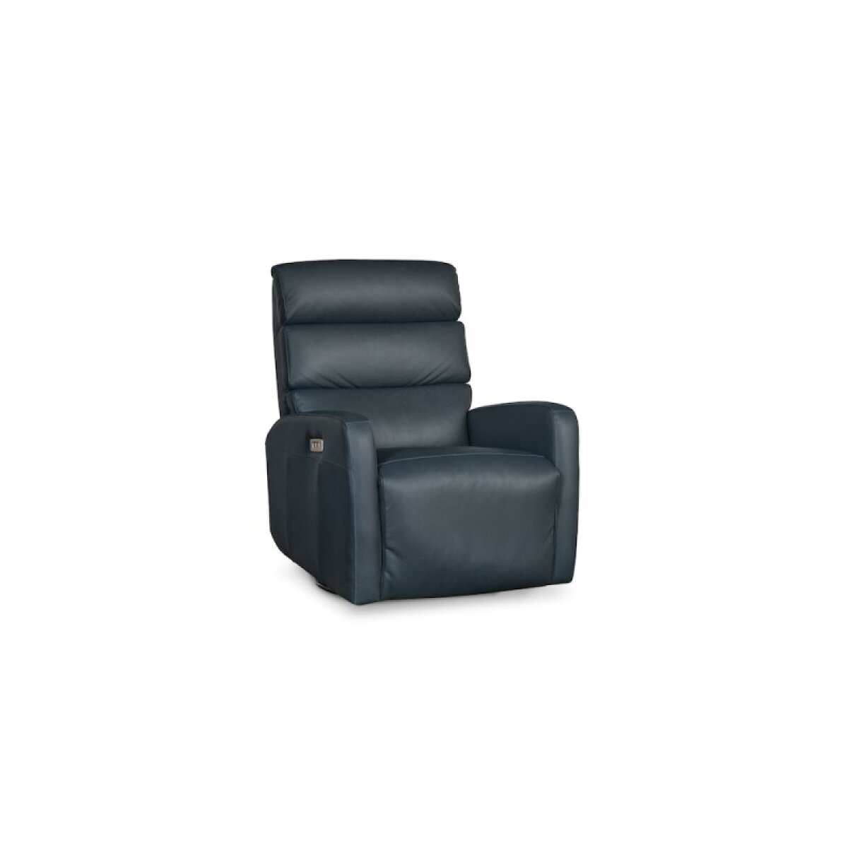 b959fba0d25c809a2572b8670a29ea1d Hudson Leather Track Arm Swivel Glider Power Recliner - Image 1
