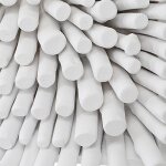 Portside Wood Wall Panel, White - Image 3