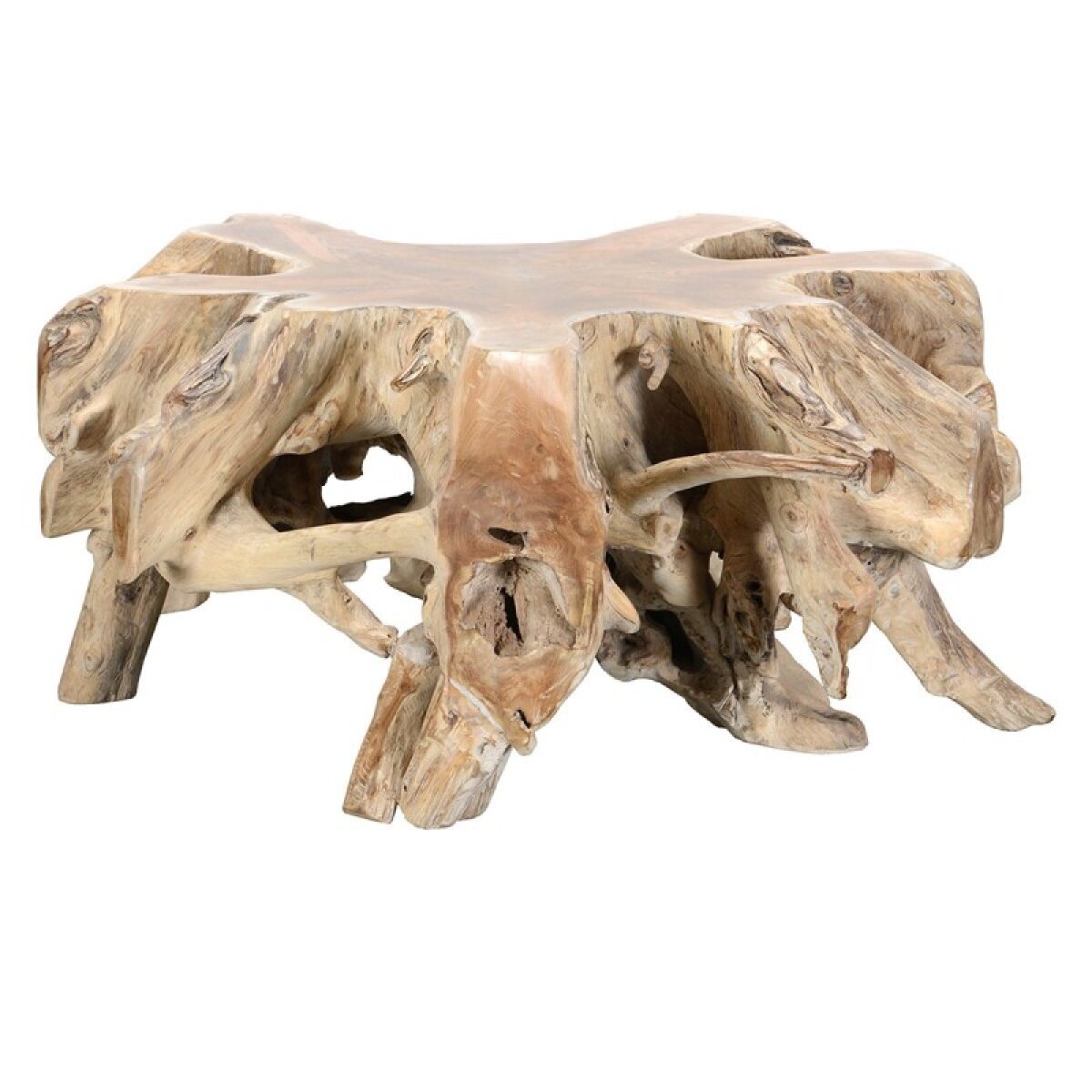 b97ba4d87c811da27d901195d6f3da33 Cypress Teak Root Coffee Table - Image 1