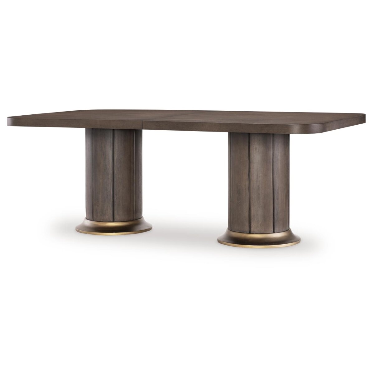 b99589ad664ff88a5e8dc118fbd18171 Complete Double Pedestal Dining Table - Image 1