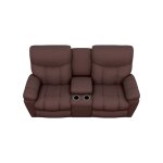 Morrison Power Reclining Loveseat W/ Headrest, Lumbar & Console - Image 3
