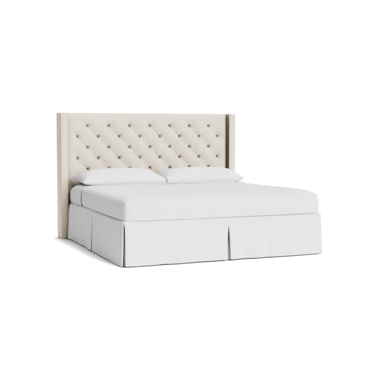 bad72a6a33e9d0ee7cd5644da97f7452 Dublin Tufted Upholstered Bed - Image 1