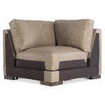 Lars Leather Corner Chair - Image 7