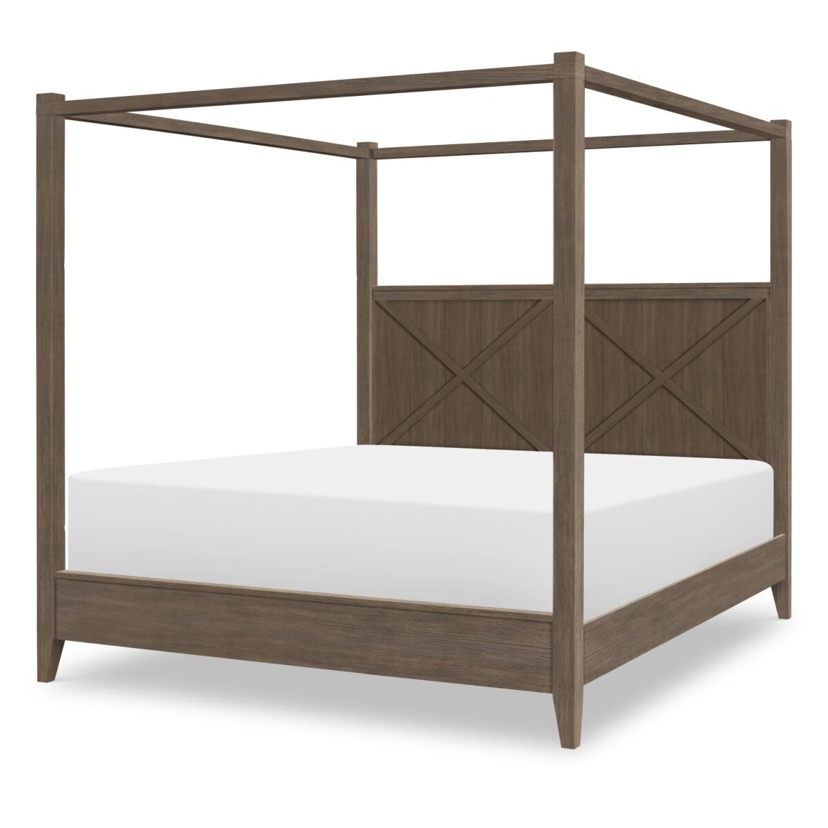 bb0a39f7449344fd4d087c27506d3aa0 Complete Canopy Bed King 6/6 - Image 1