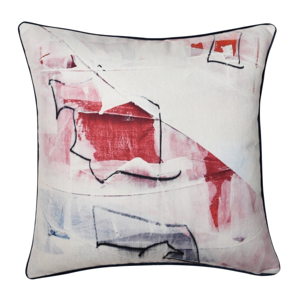 bb2513ba7cc3f11f8e7c17ee9a76f5b0 Austin Allen James Carousel Linen Art Printed Pillow - Image 1