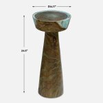 Mano Drink Table, Blue-green - Image 8