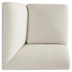 Rylan Fabric Corner Chair Without Pillows