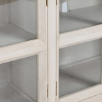 Selma Solid Wood 6dr Cabinet - Timeworn Cream - Image 12