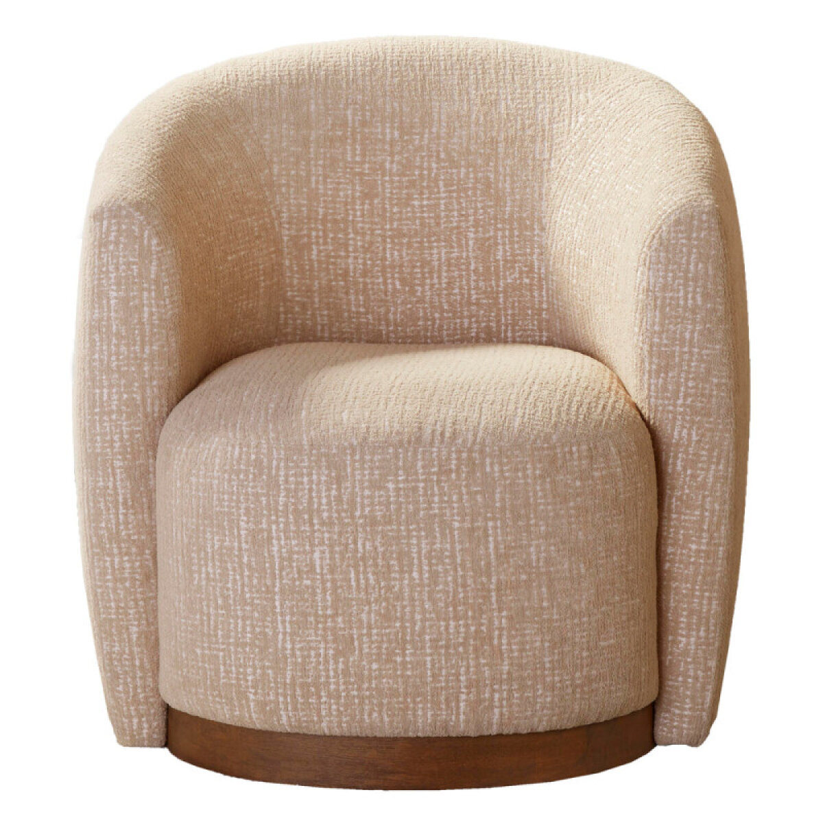 bb92af22524c3191080b2849993d6e92 Tatum - Sand Dollar Swivel Accent Chair - Image 1