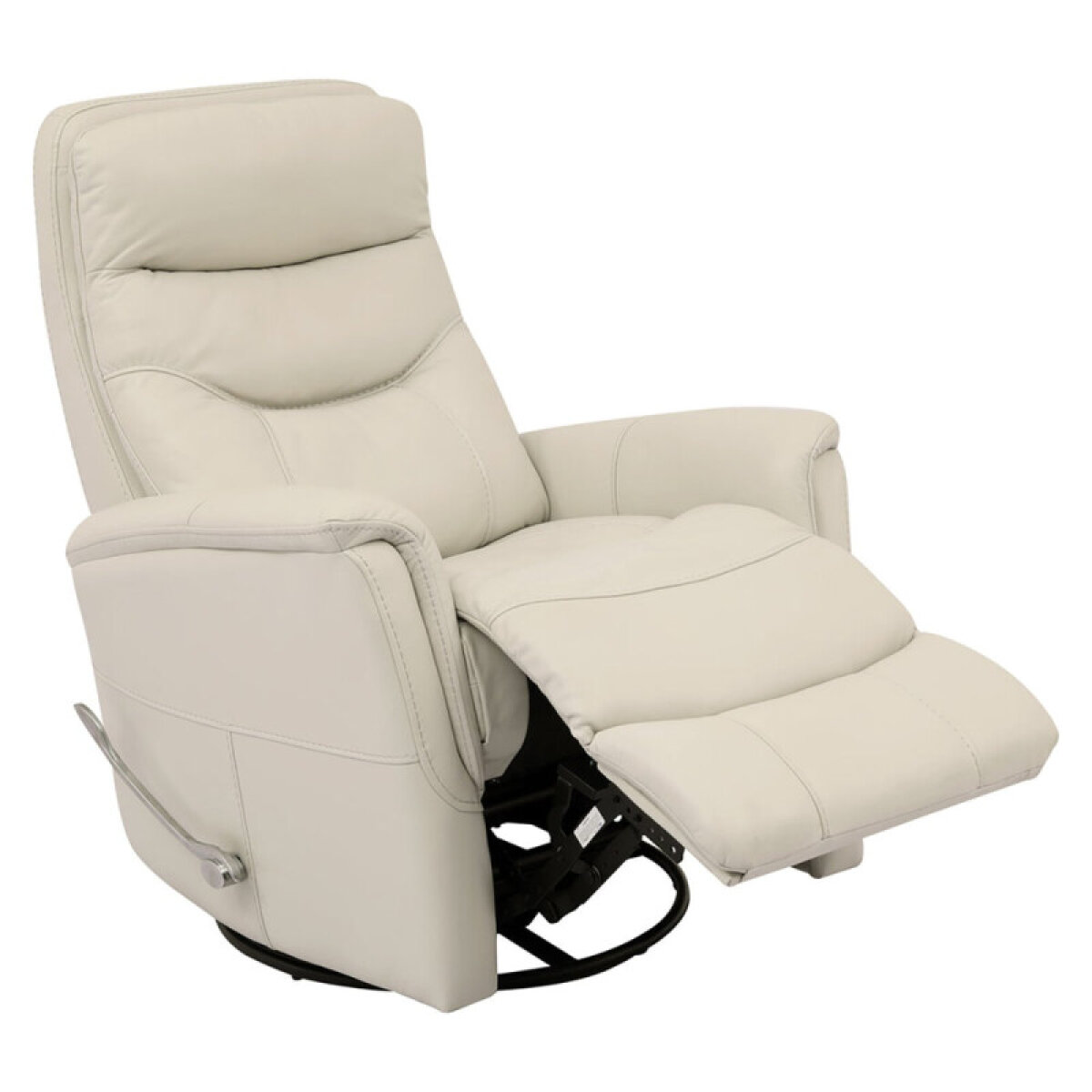 bbd1986936d8f5f22566915f18faa139 Gemini - Ivory Manual Swivel Glider Recliner - Image 1
