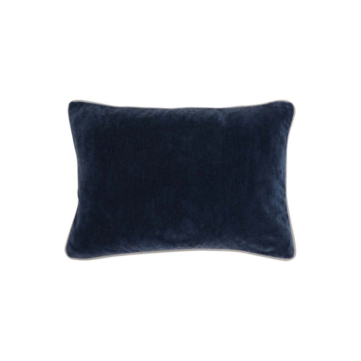 bbd6972116c5f46ae137da3b4cf98a39 Heirloom Velvet Navy Lumbar Pillow Cover + Insert - Image 1