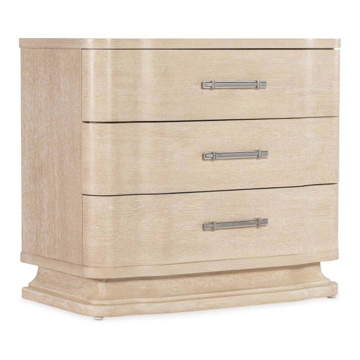 bc05974837a02be97d1d46317fdbe7c5 Bedroom Nouveau Chic Three Drawer Nightstand - Image 1