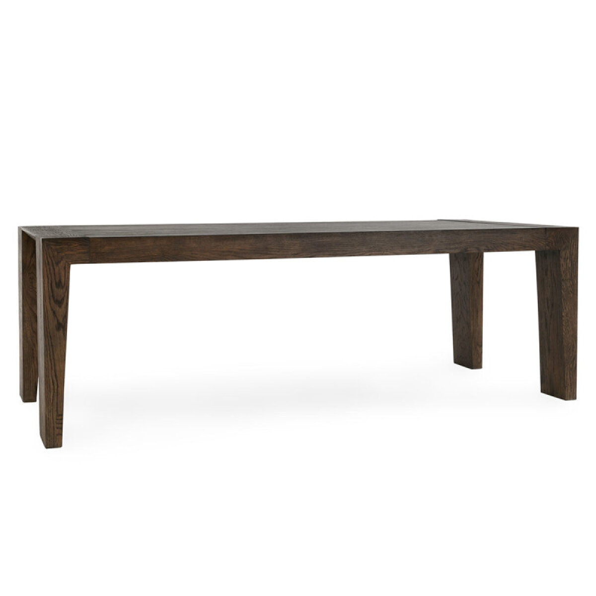 bc61273d95b87971be1a8e4aa973f3bf Troy Solid Wood Rectangle Dining Table - Suede Brown - Image 1