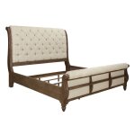 Americana Farmhouse King California Sleigh Bed, Dresser & Mirror - Image 2
