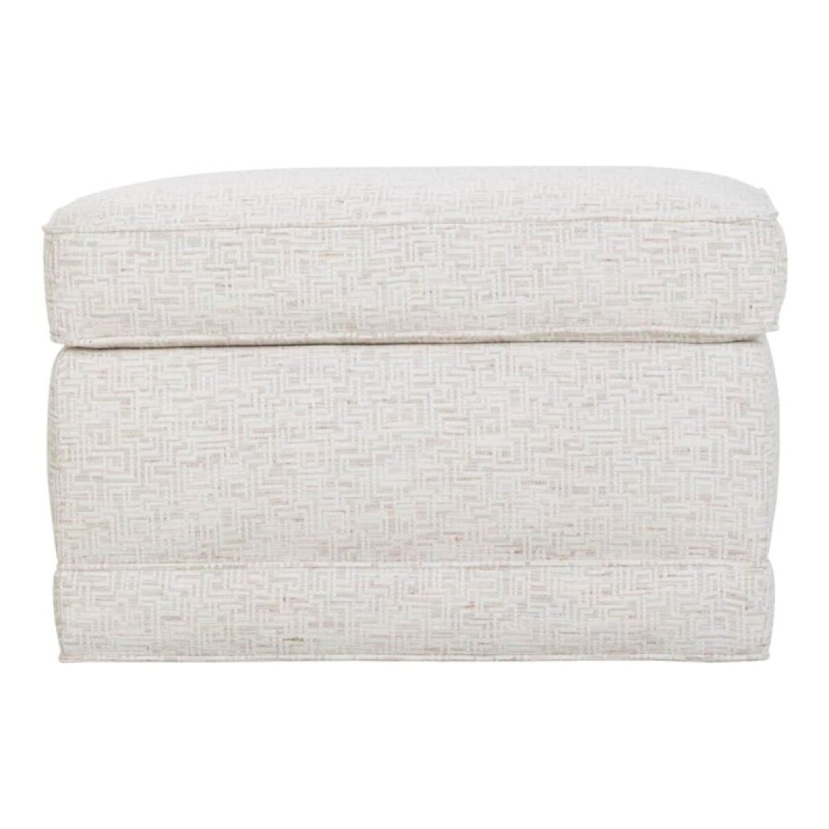 bcaa3921383d0026634ddcc5dc2c114f Times Square Built To Floor Ottoman - Image 1