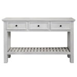 Three Drawer Console