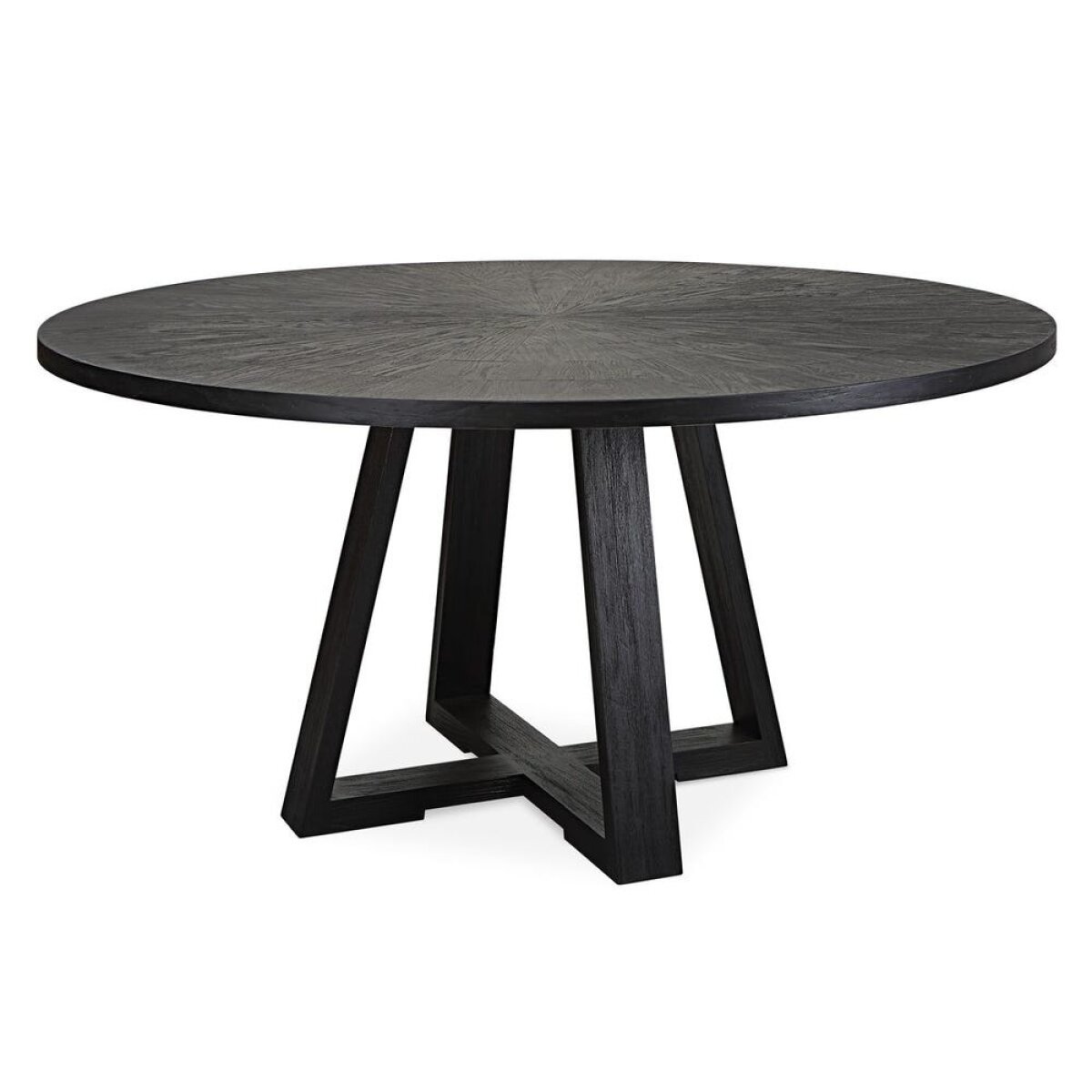 bcd8a664727c1103459f6ffc1dd7fb74 Gidran Dining Table, Black, 2 Cartons - Image 1