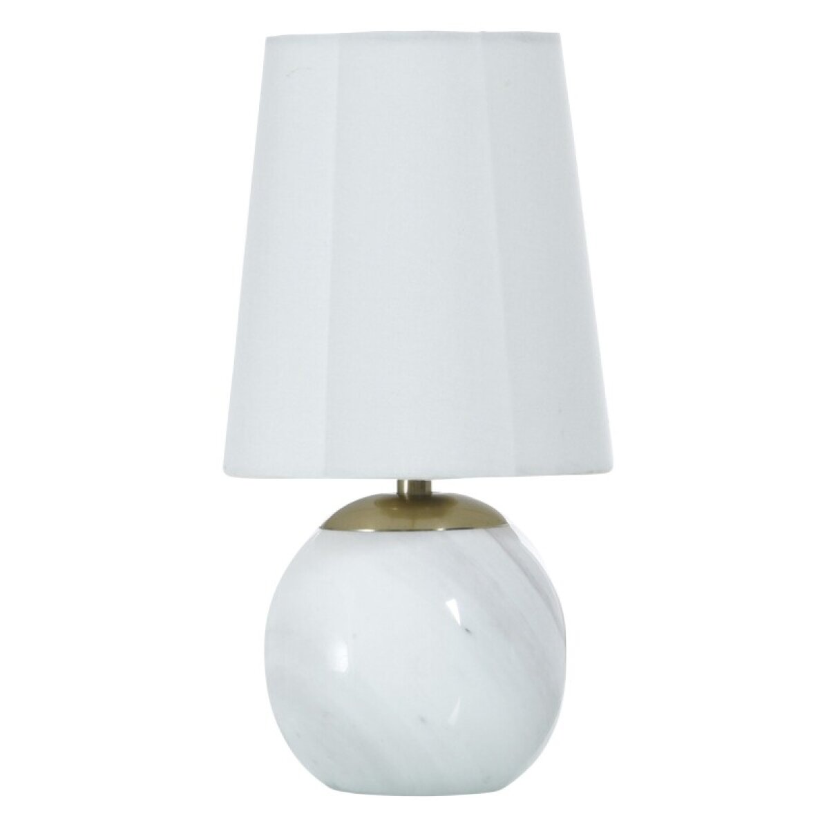 bd218f981ad8d03f6c884ecd40ed6056 Rosalind Tamara Day For Stylecraft Marble And Steel Accent Lamp - Image 1