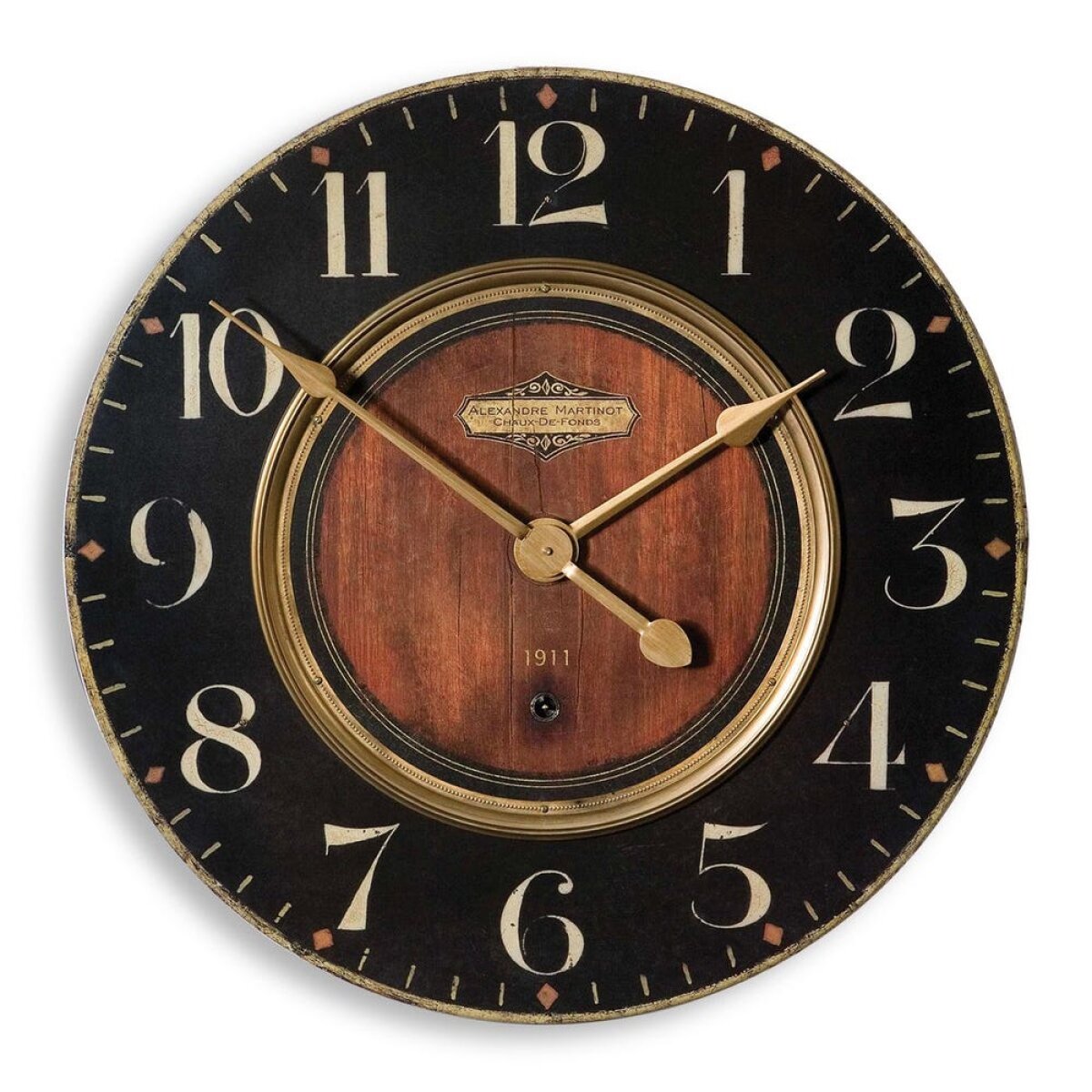 bd60970536d529d82632cdad16e6a7de Alexandre Martinot 23" Wall Clock - Image 1