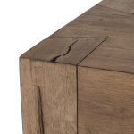 Bristol Solid Wood Square End Table - Cafe Brown - Image 6