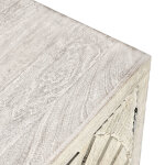 Apollo Solid Wood 4dr Cabinet - Coastal White - Image 7