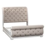 Magnolia Manor King Uph Sleigh Bed - Image 4