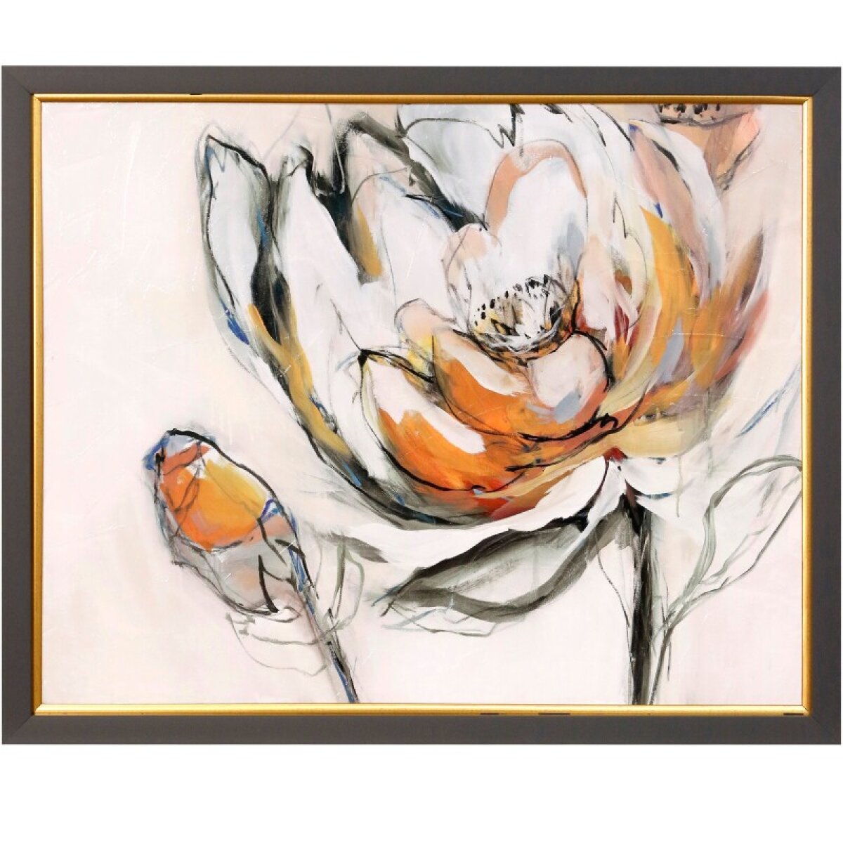 bf2c82dda6c461a6e0aab501217f313d Bloomed Iv Textured Framed Print - Image 1