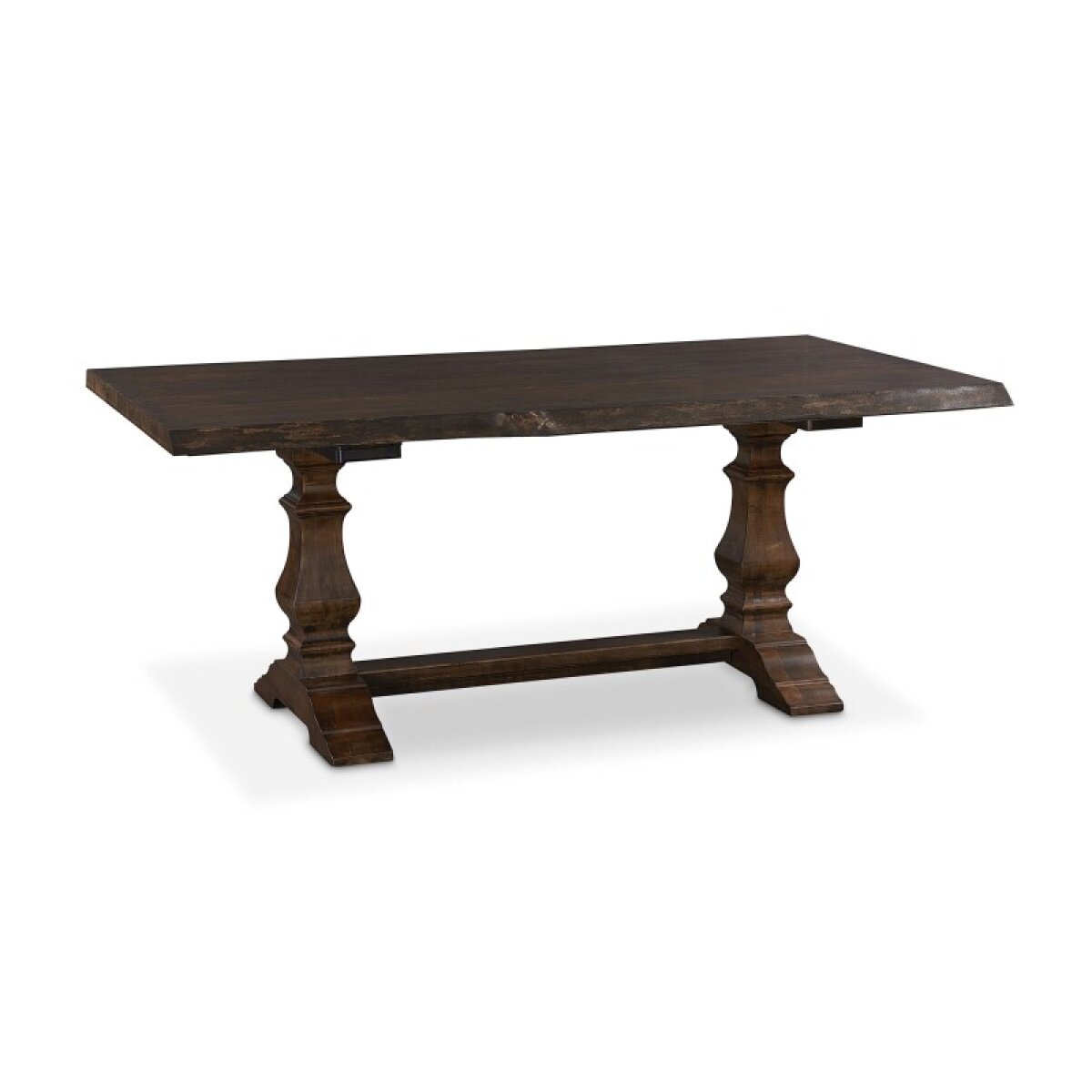 bf2dba6402f74f02a861df6b3f8ca6d4 Harvest Live Edge Rectangle Dining Table - Image 1