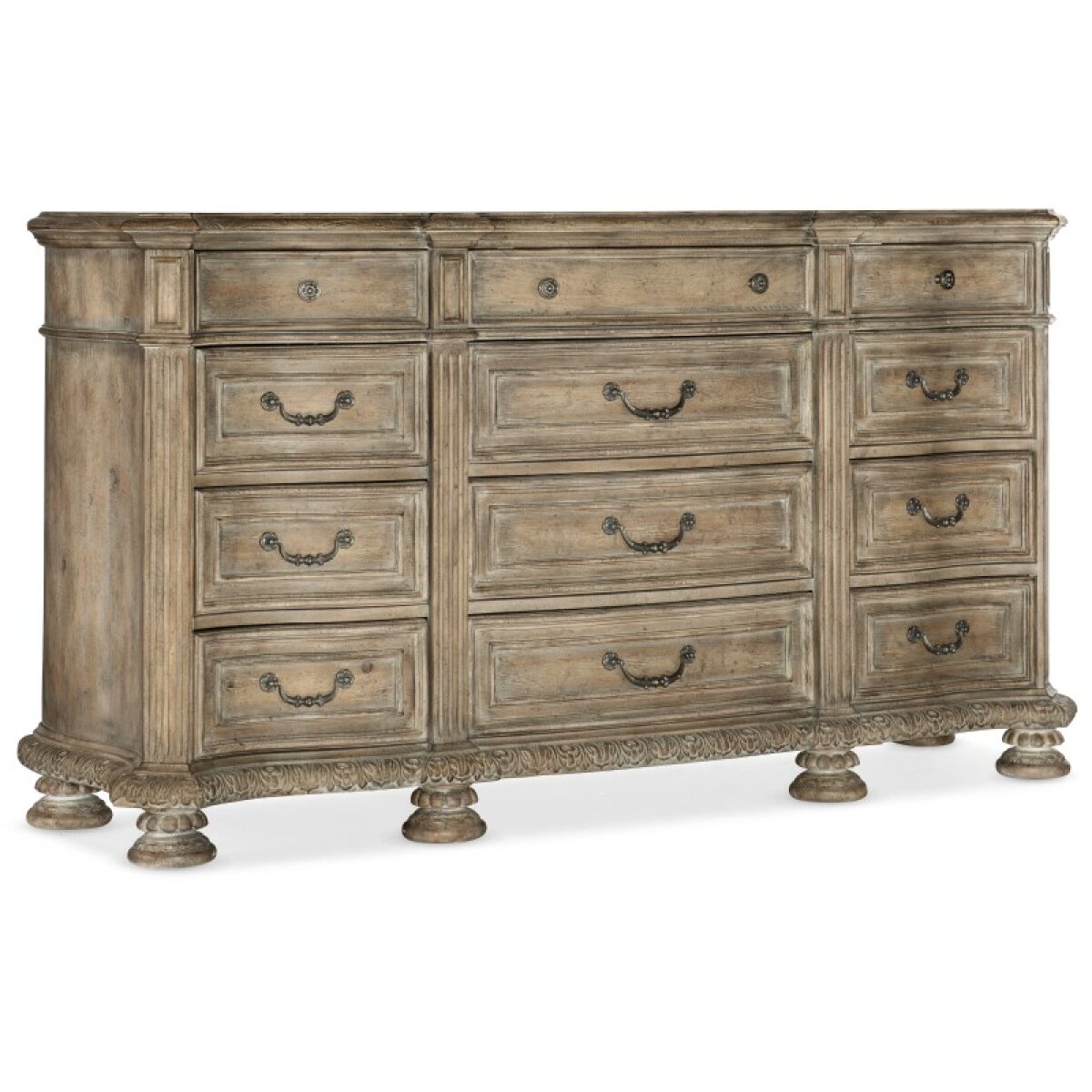 bfbe19b194b071236c13b298930dd372 Bedroom Castella Twelve Drawer Dresser - Image 1