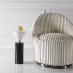 Top Hat Drink Table, White - Image 4