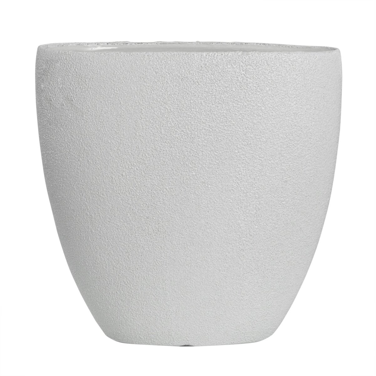 c10b051a789e5c841b9dfc3af26799f2 Darius Vase- Large | Cream Sand Finish On Ceramic - Image 1