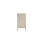 Sienna Solid Wood 4dr Cabinet - Gray/cream Wash - Image 4